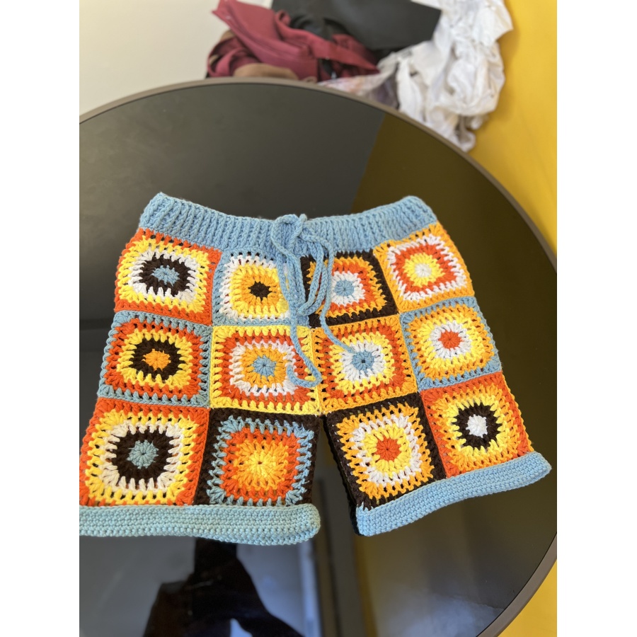 Granny square shorts